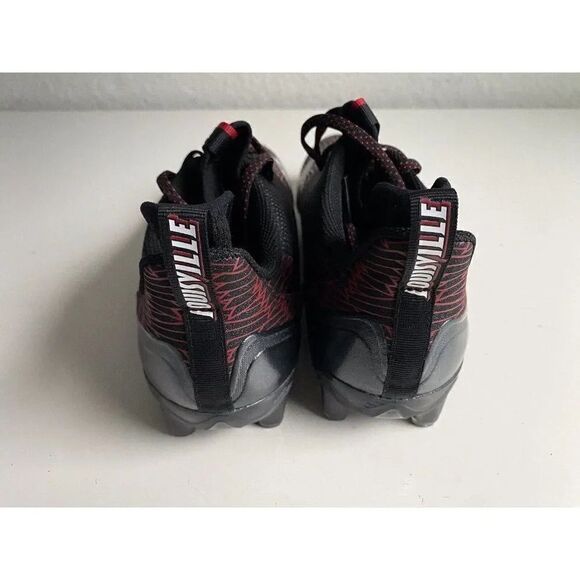 Adidas Adizero Scorch Louisville Football Cleats Black Red GY5648 Men’s Sz 13.5 - Picture 5 of 11